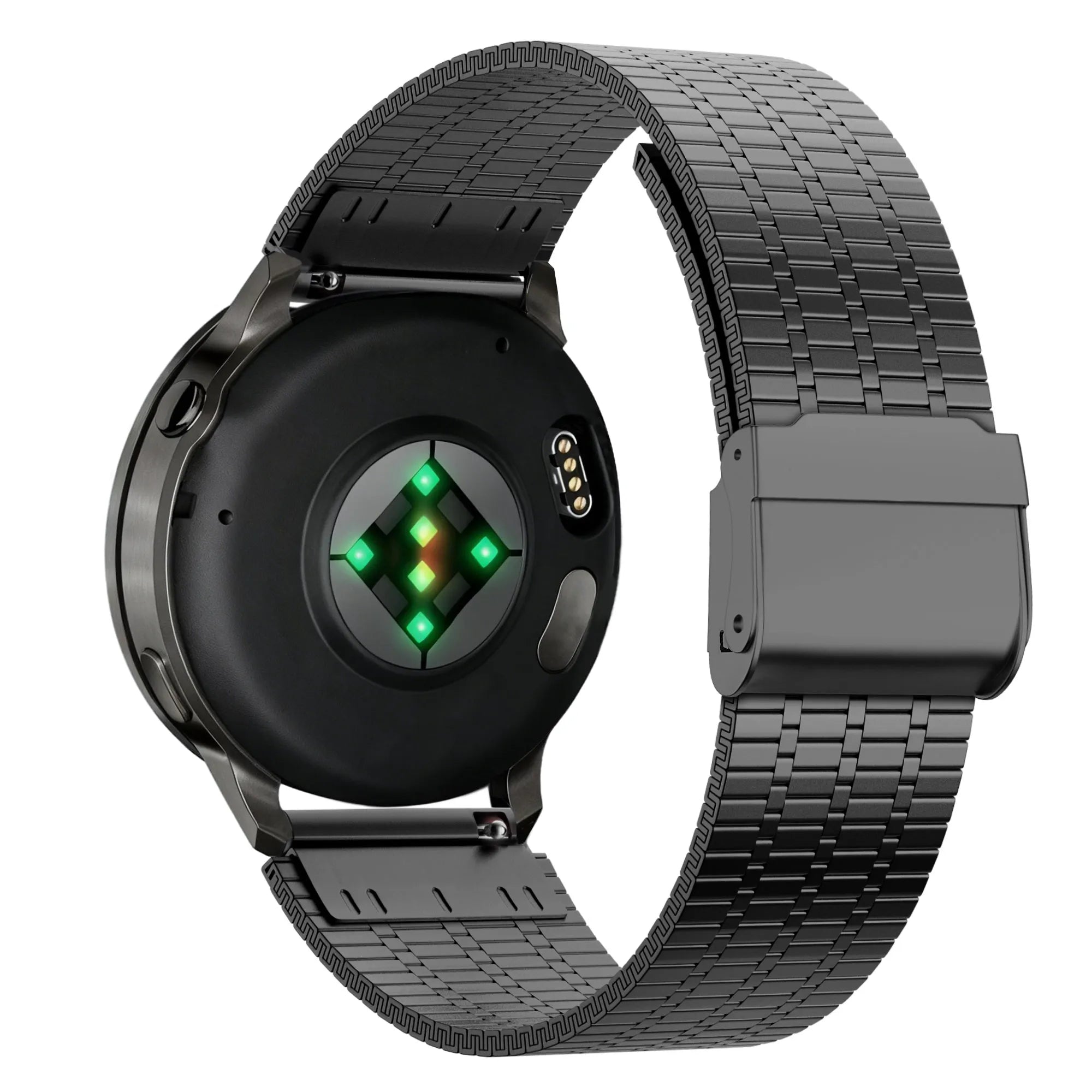 Bandz Garmin D2 Air X15 verstelbare stalen band (zwart)