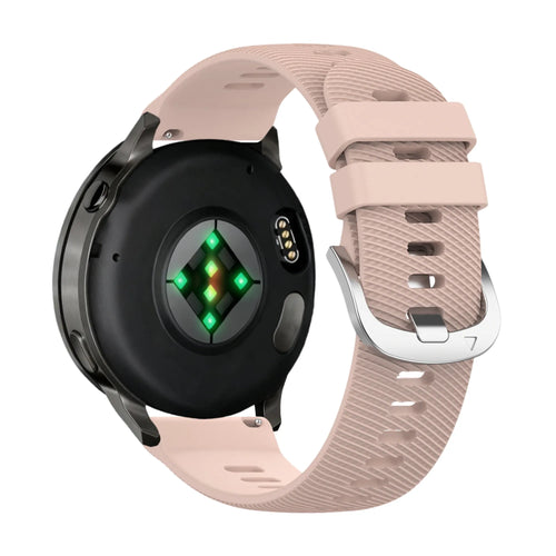 Bandz Garmin Forerunner 255s siliconen band 'Deluxe' (lichtroze)