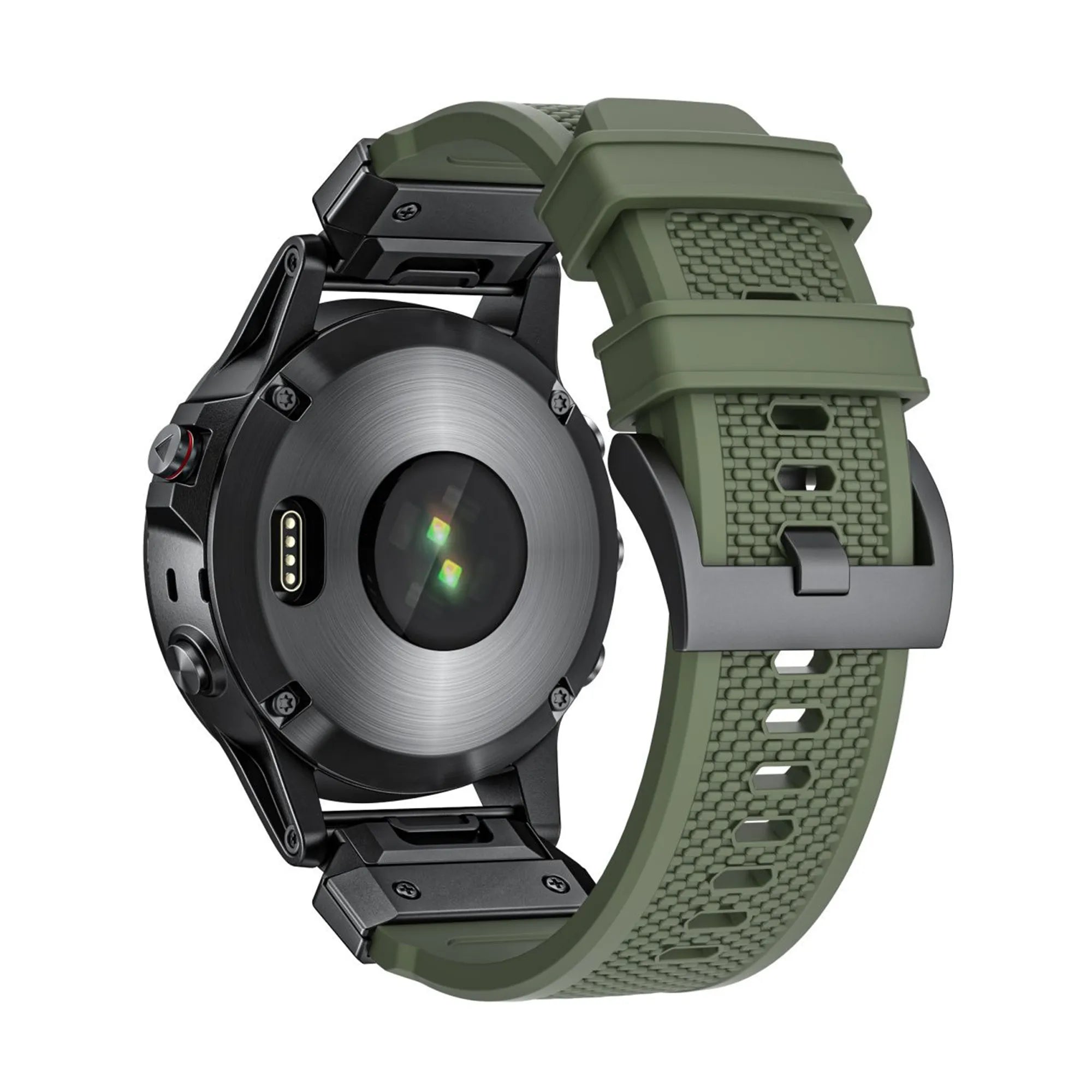 Bandz Amazfit T-Rex Ultra 2 siliconen band 'Explorer' (groen)