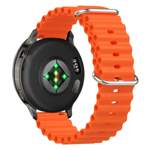Bandz Garmin Vivomove Trend ocean bandje 'Classic' (oranje)