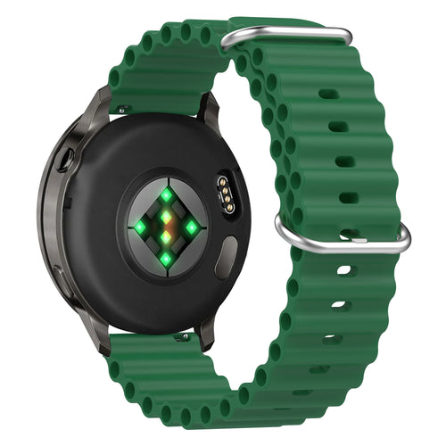 Bandz Garmin Venu 3 ocean bandje 'Classic' (groen)