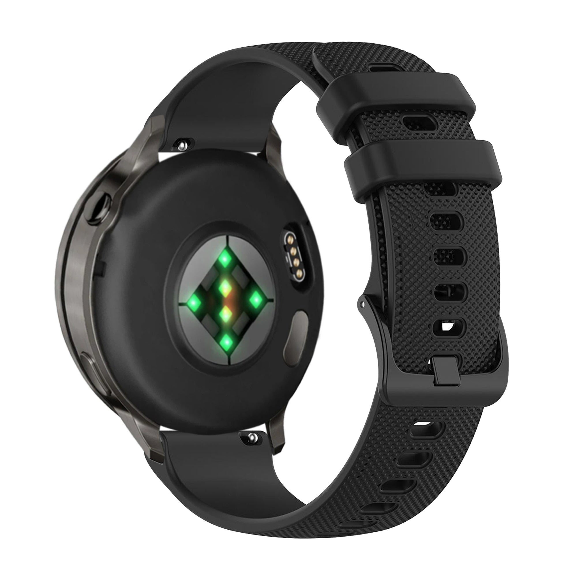 Bandz Garmin Venu SQ Silicone Strap 'Premium' (Black)