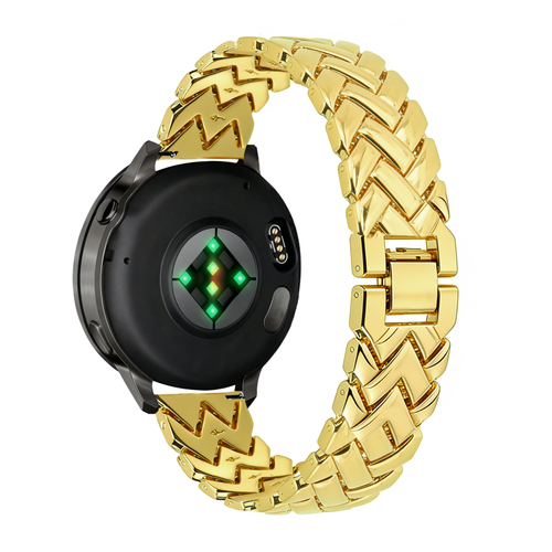 Bandz Withings ScanWatch Light metalen band 'V-type' (goud)