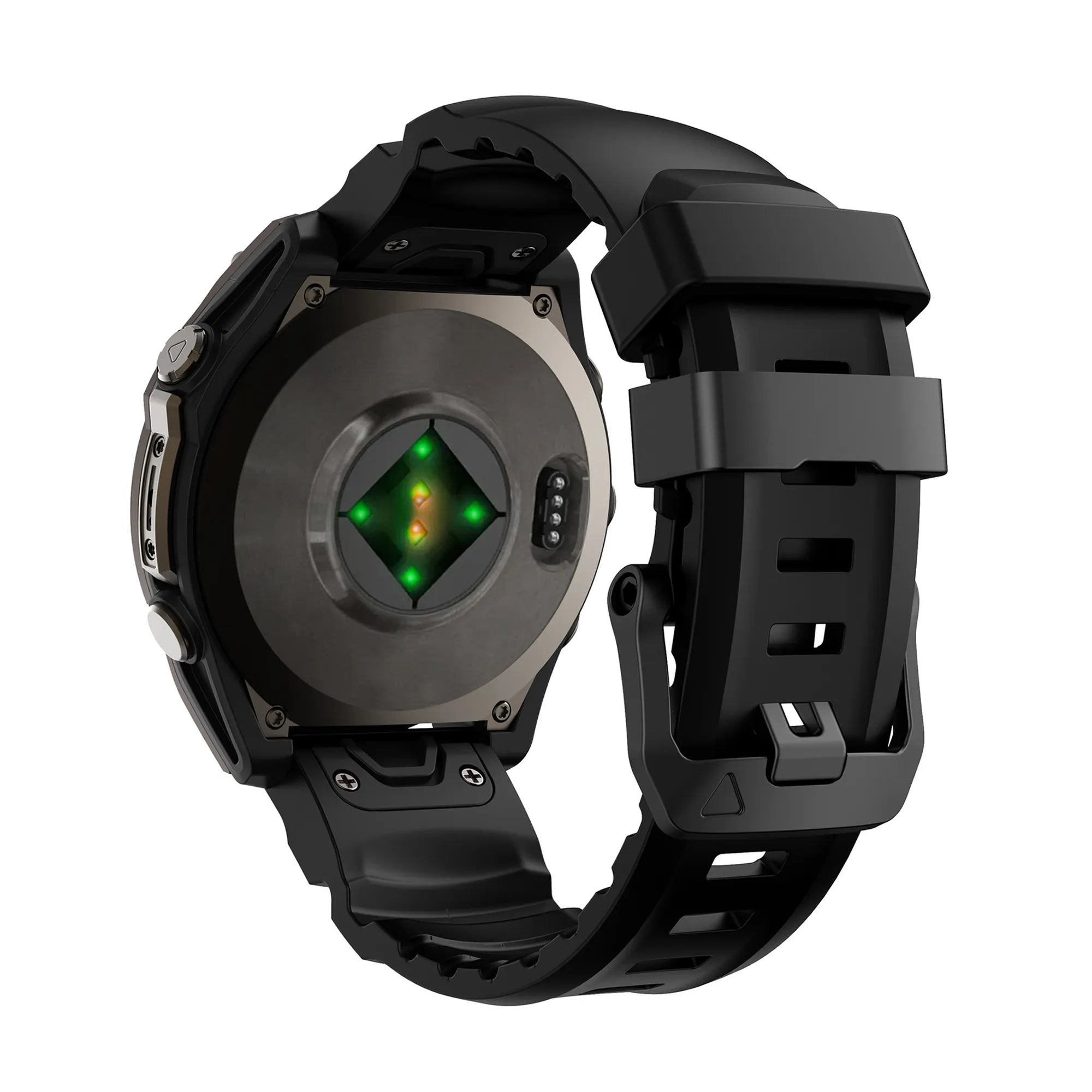 Amazfit T-Rex Ultra 2 trail siliconen band (zwart)
