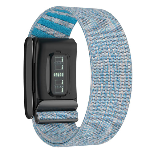 Nylon bandje geschikt voor Whoop 4.0 (blauw mix)