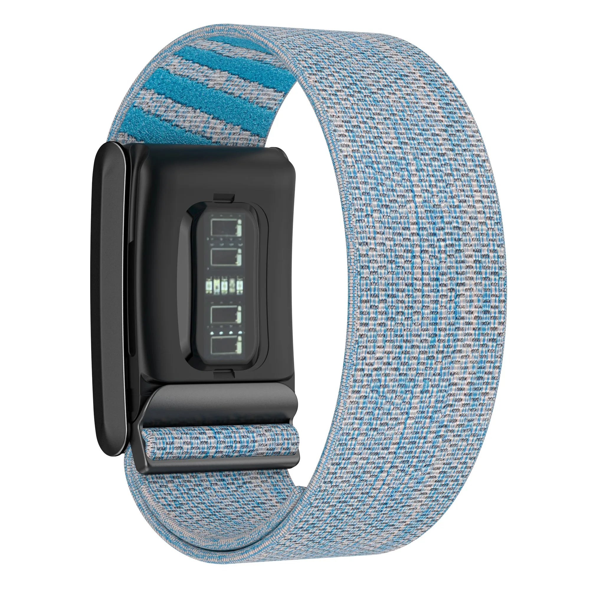 Nylon bandje geschikt voor Whoop 4.0 (blauw mix)