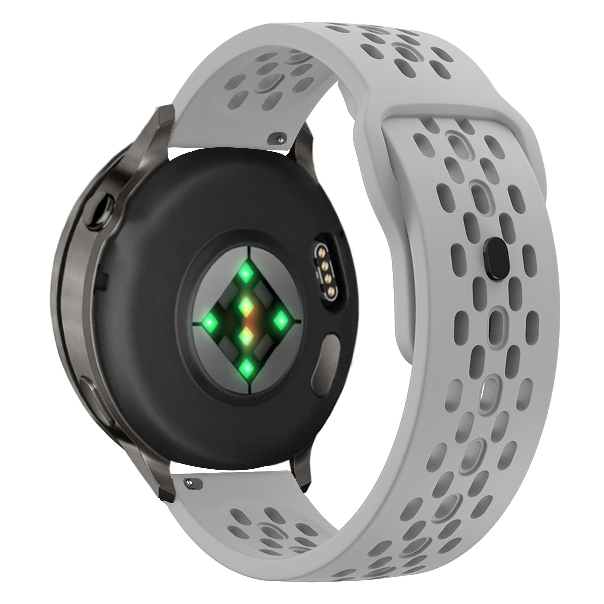 Bandz Garmin Vivoactive 5 siliconen band 'Air' (grijs)