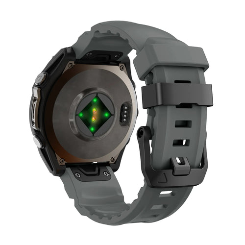 Amazfit T-Rex Ultra 2 Trail Silicone Strap (Dark Grey)