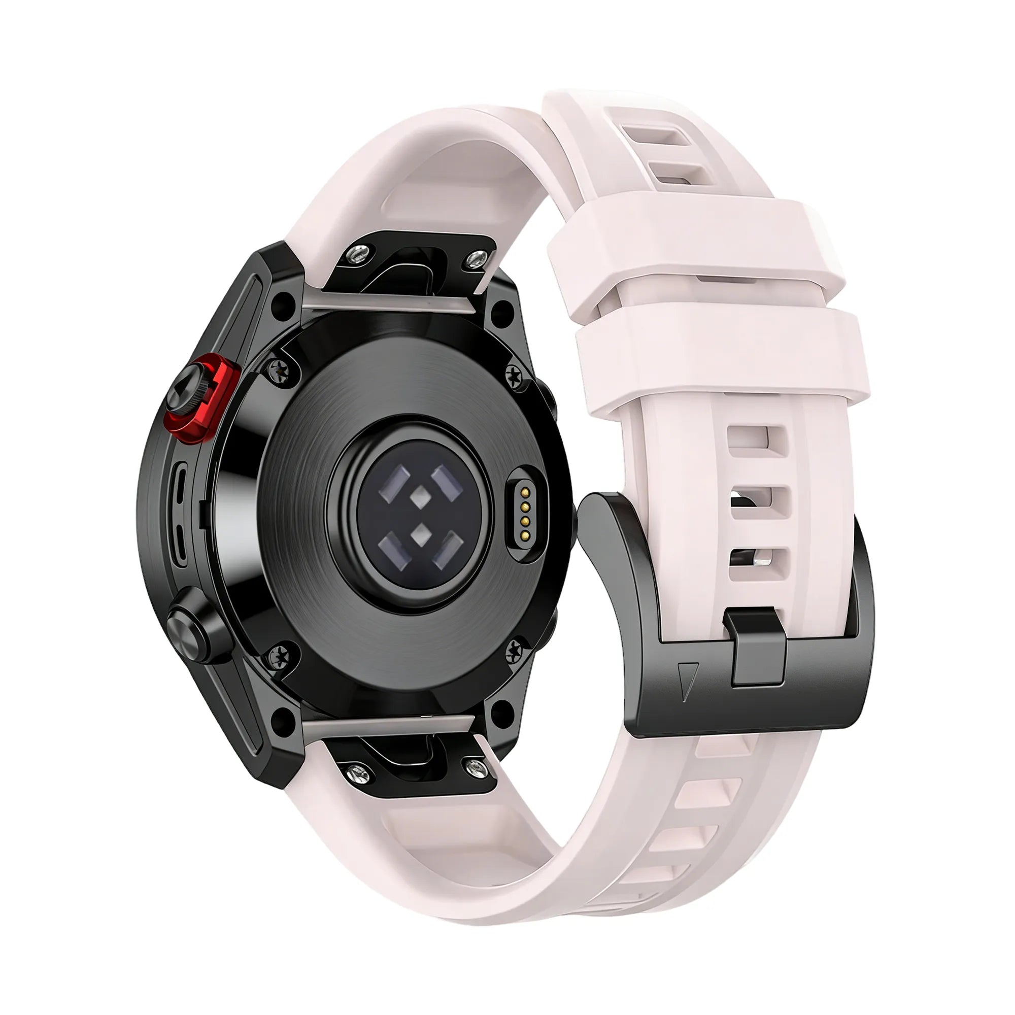 Bandz Garmin Descent Mk2S siliconen band 'Classic' (lichtroze)