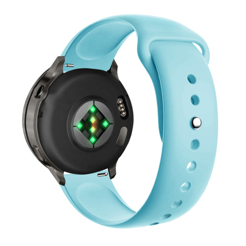 Bandz Garmin Approach J1 Sport Strap 'Deluxe' (Light Blue)