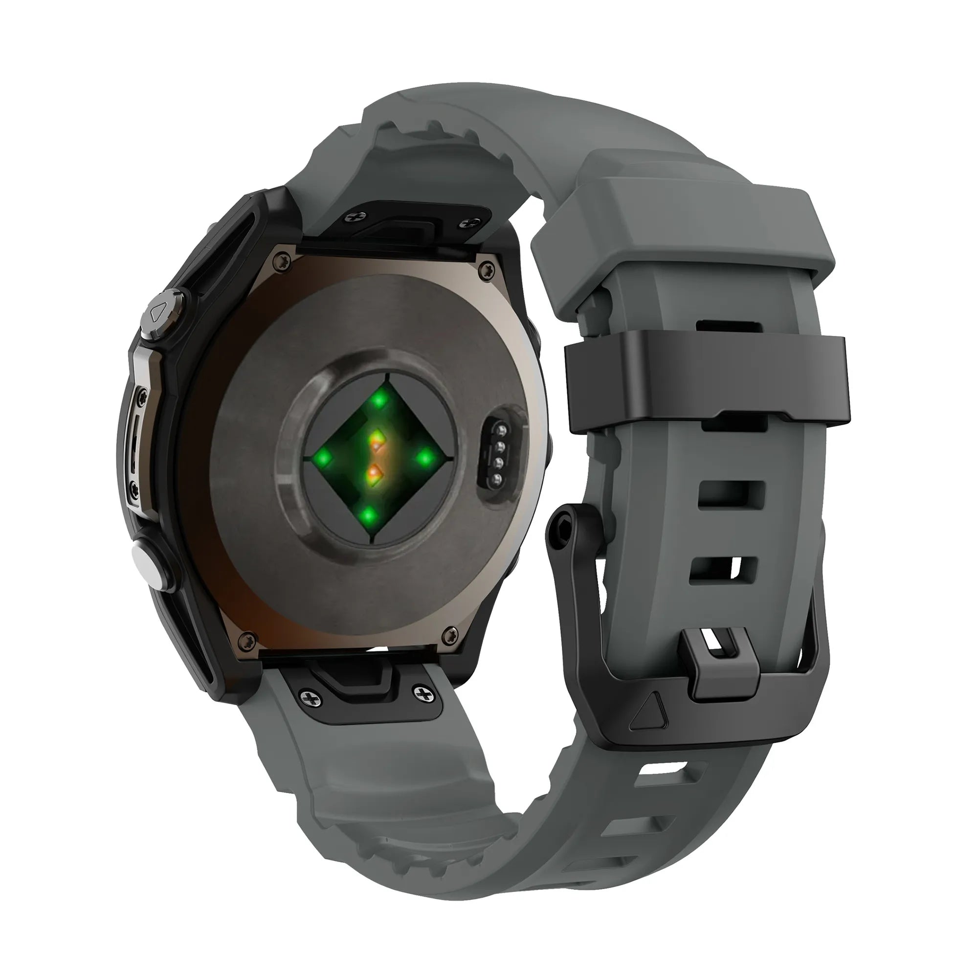 Garmin Quatix 3 / 6x / 7x Solar trail siliconen band (donkergrijs)