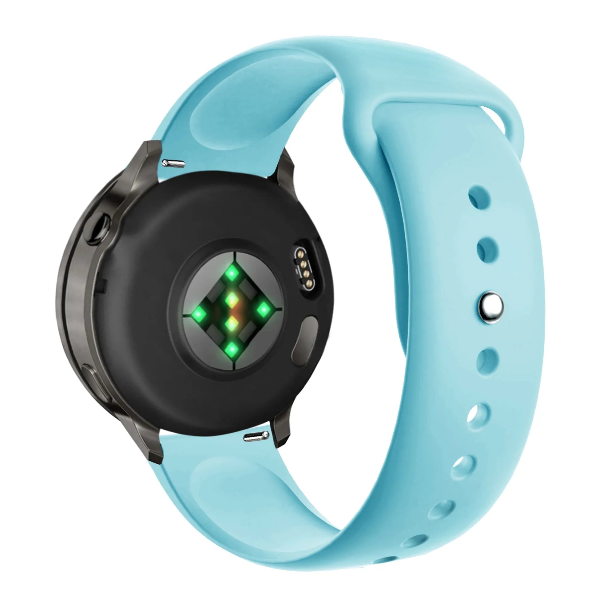 Bandz Garmin Forerunner 265s sport band 'Deluxe' (lichtblauw)