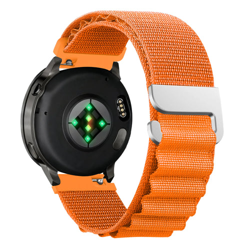Bandz Garmin Vivoactive 4 Alpine nylon band (oranje)