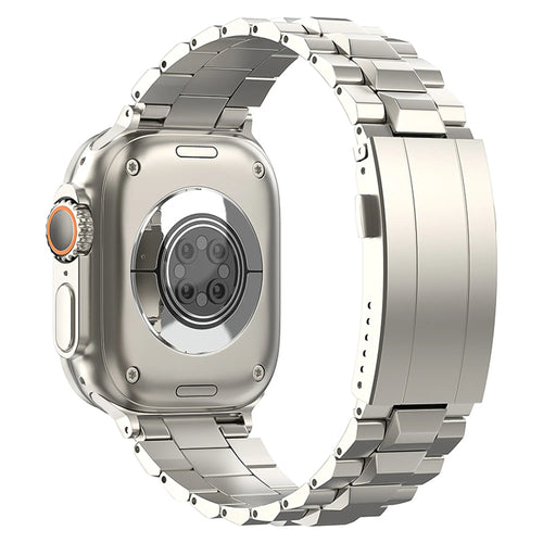 Bandz Apple Watch titanium band 'Deluxe' (titanium)