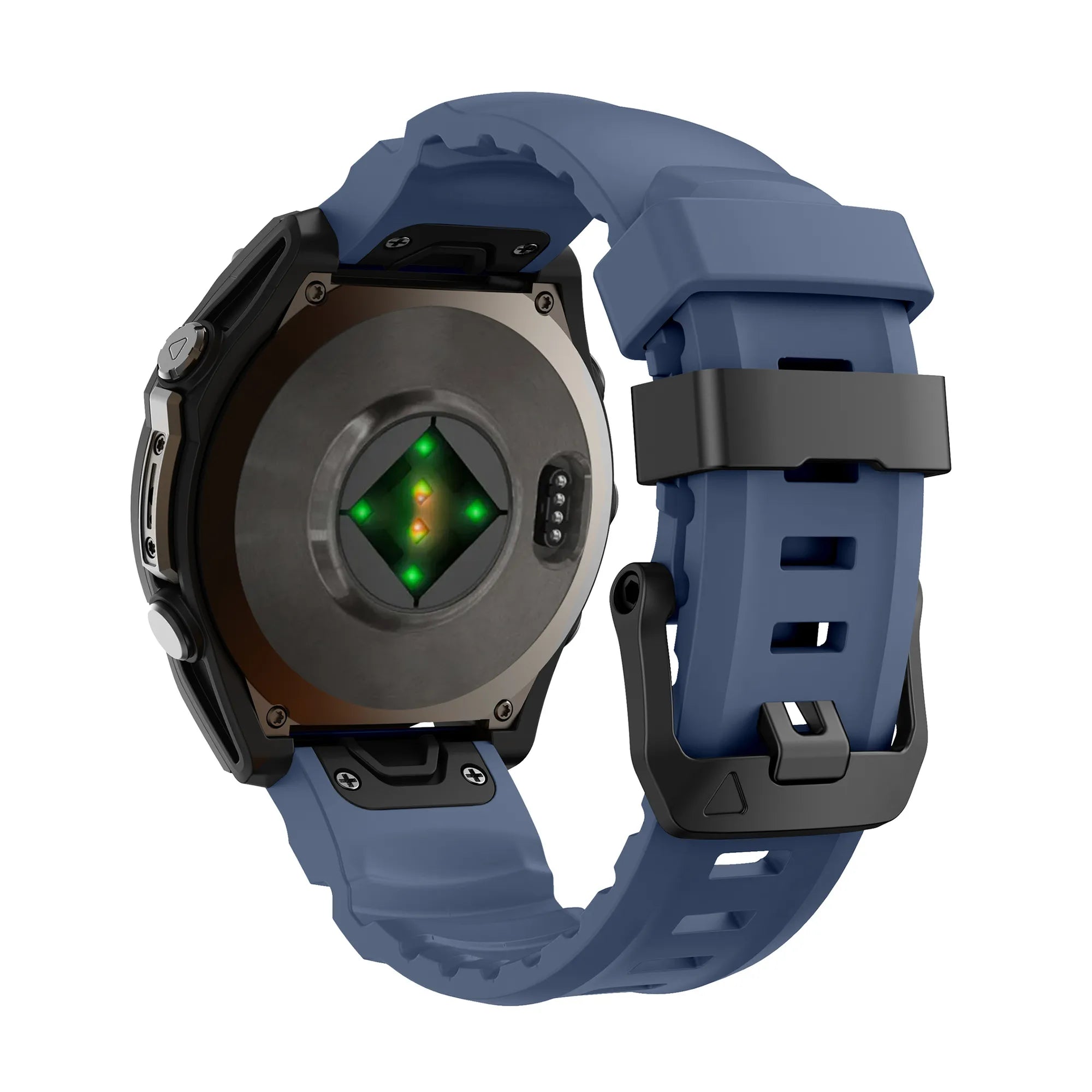Garmin Fenix E trail siliconen band (donkerblauw)