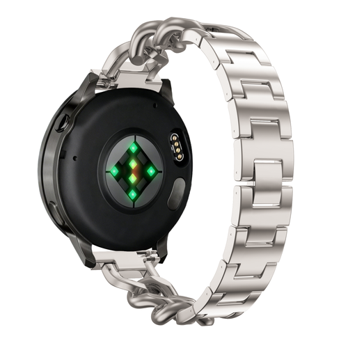 Bandz Withings ScanWatch 2 - 38mm metalen band 'Chains' (sterrenlicht)