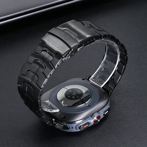 Google Pixel Watch 4 - 45mm 'Iron' titanium band (zwart)