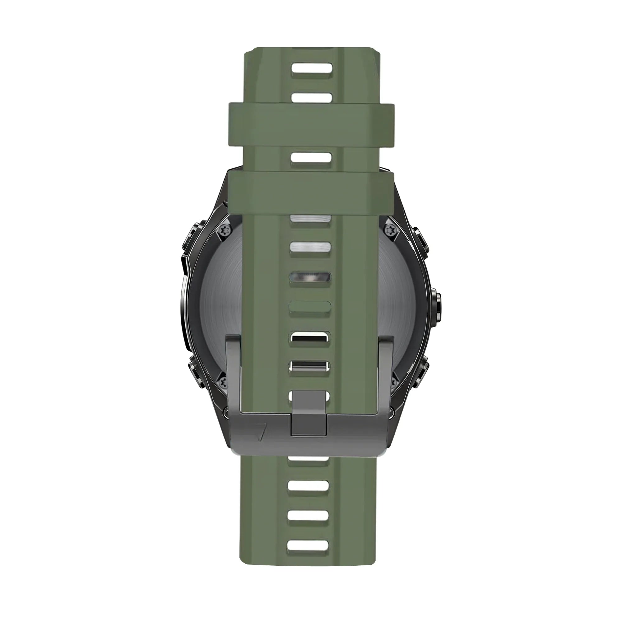 Bandz Garmin Epix Pro (Gen 2) 42mm siliconen band 'Classic' (legergroen)