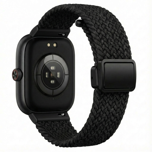 Xiaomi Smart Band 8 Pro geweven bandje met D-buckle (zwart)