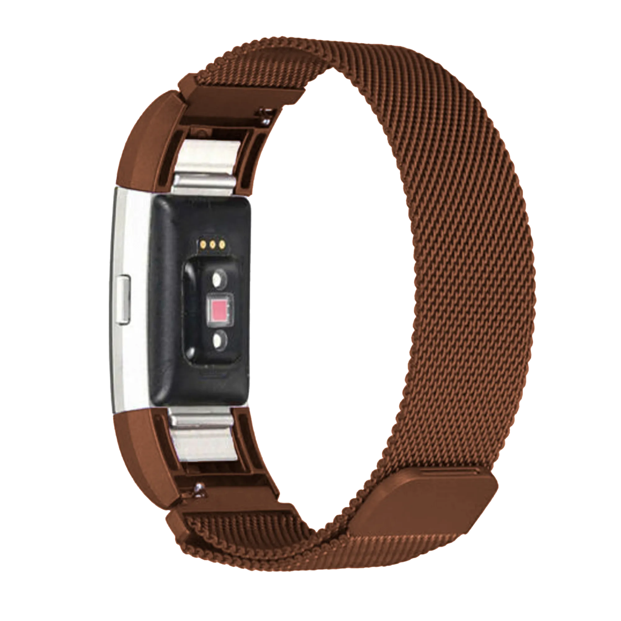 Fitbit Charge 3 Milanese band (bruin)