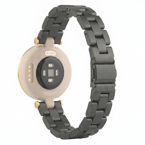 Garmin Lily stalen band (zwart)