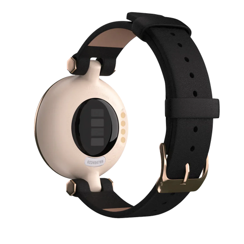 Garmin Lily Leather Strap (Black)