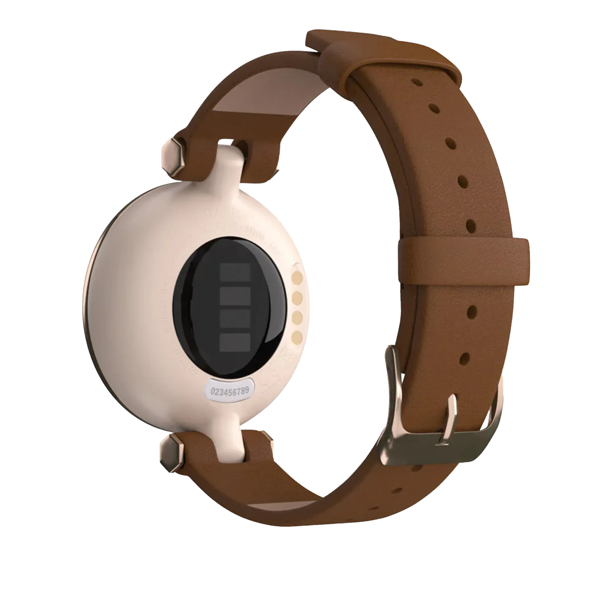 Garmin Lily leren bandje (bruin)