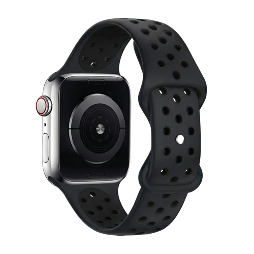 Apple Watch sport bandje (donkergrijs/zwart)