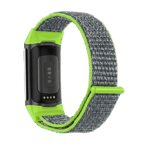 Fitbit Charge 6 nylon bandje (flash)