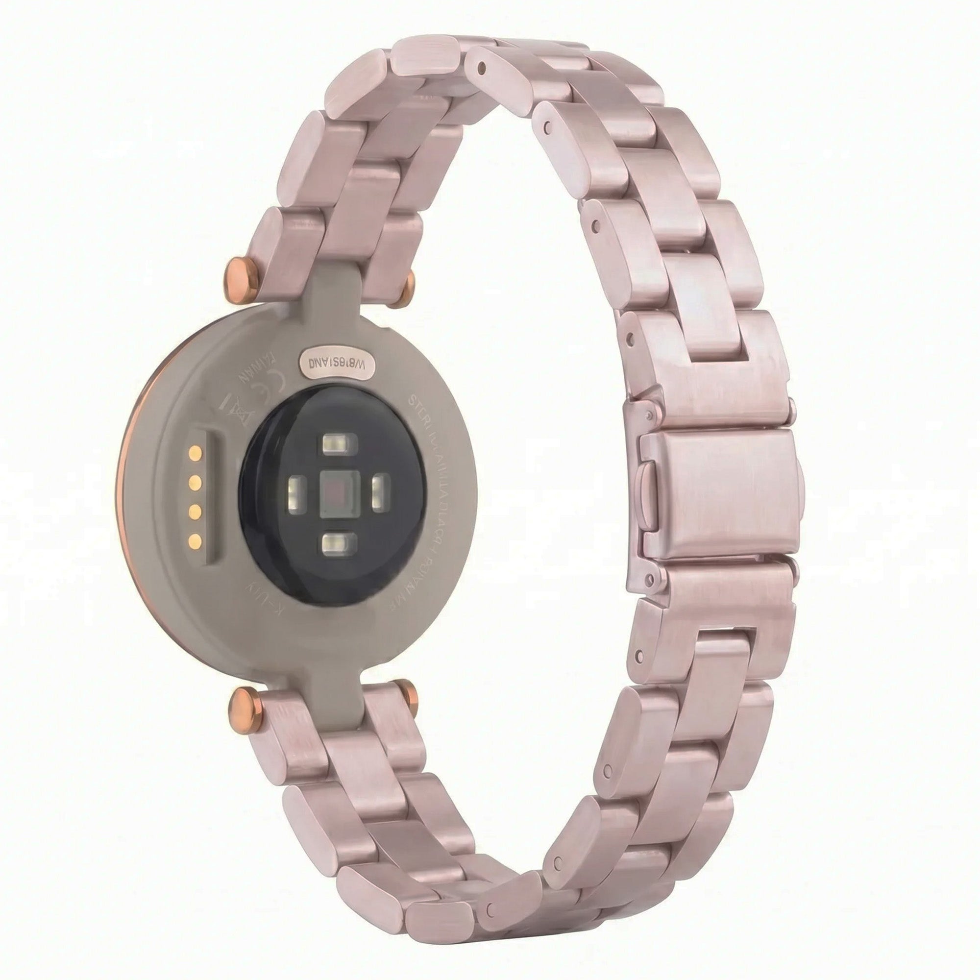 Garmin Lily stalen band (roze)