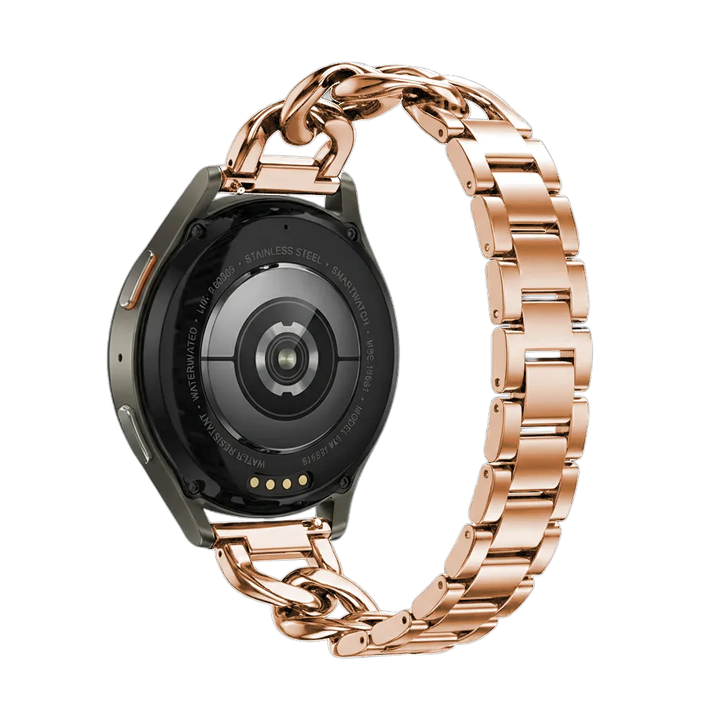 Huawei Watch GT 2 42mm Steel Chain Strap (Rose Gold)