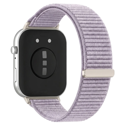 Huawei Watch Fit 4 Nylon Wave Strap (Light Purple)