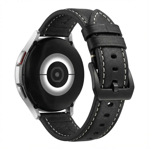 Coros Nomad leren bandje (zwart)