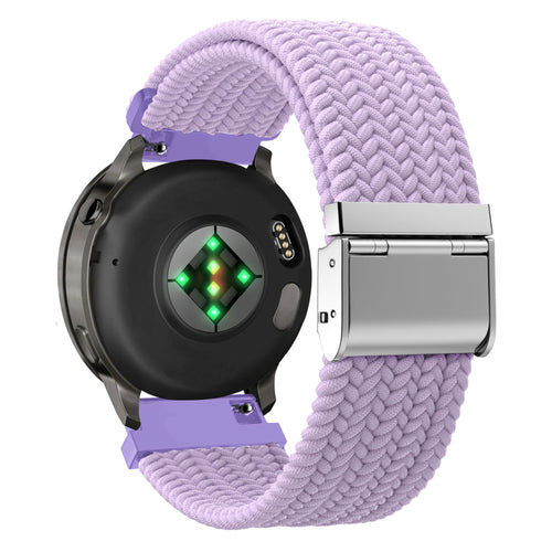 Bandz Garmin Forerunner 70 Woven Nylon Strap (Light Purple)