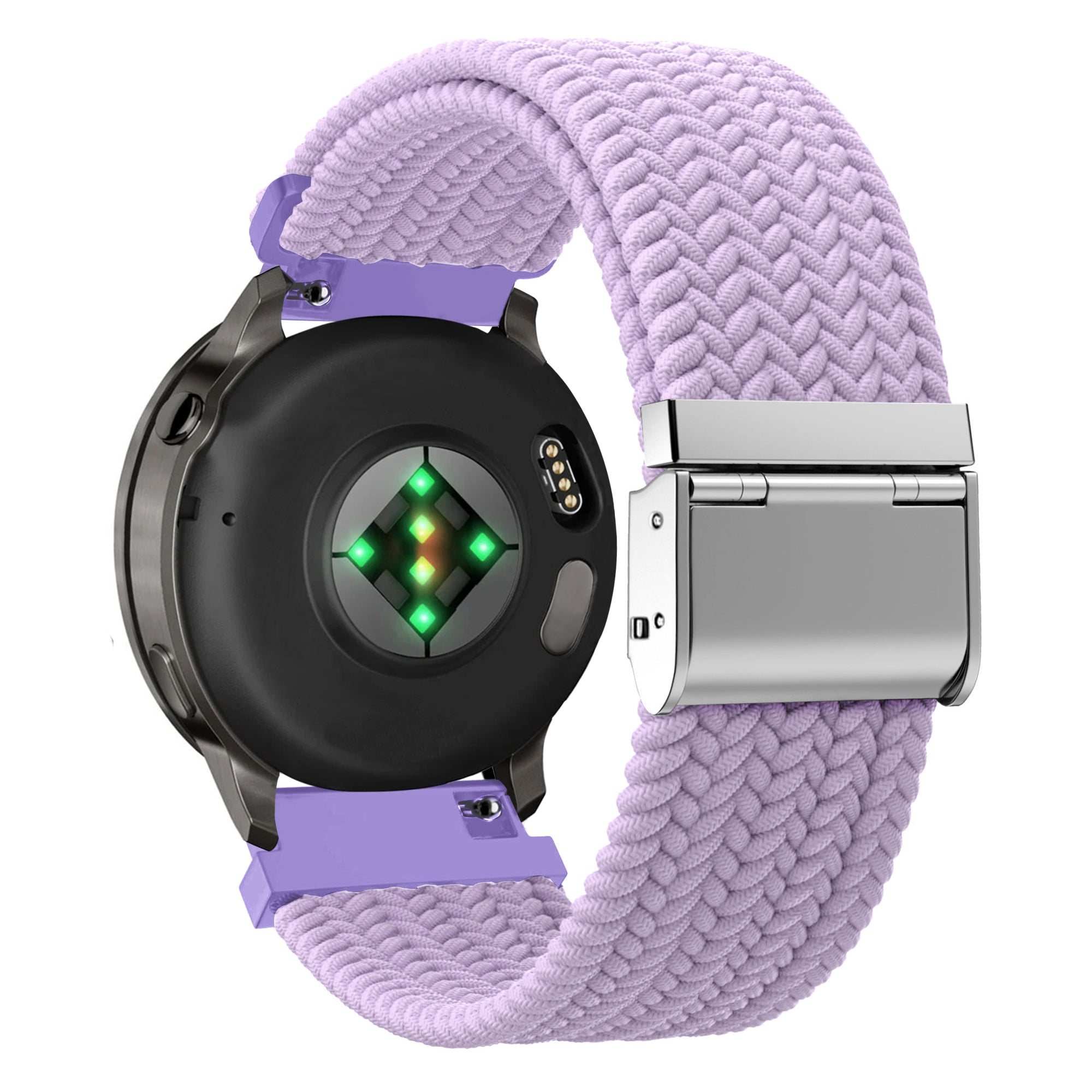 Bandz Garmin Forerunner 170 gevlochten nylon band (lichtpaars)