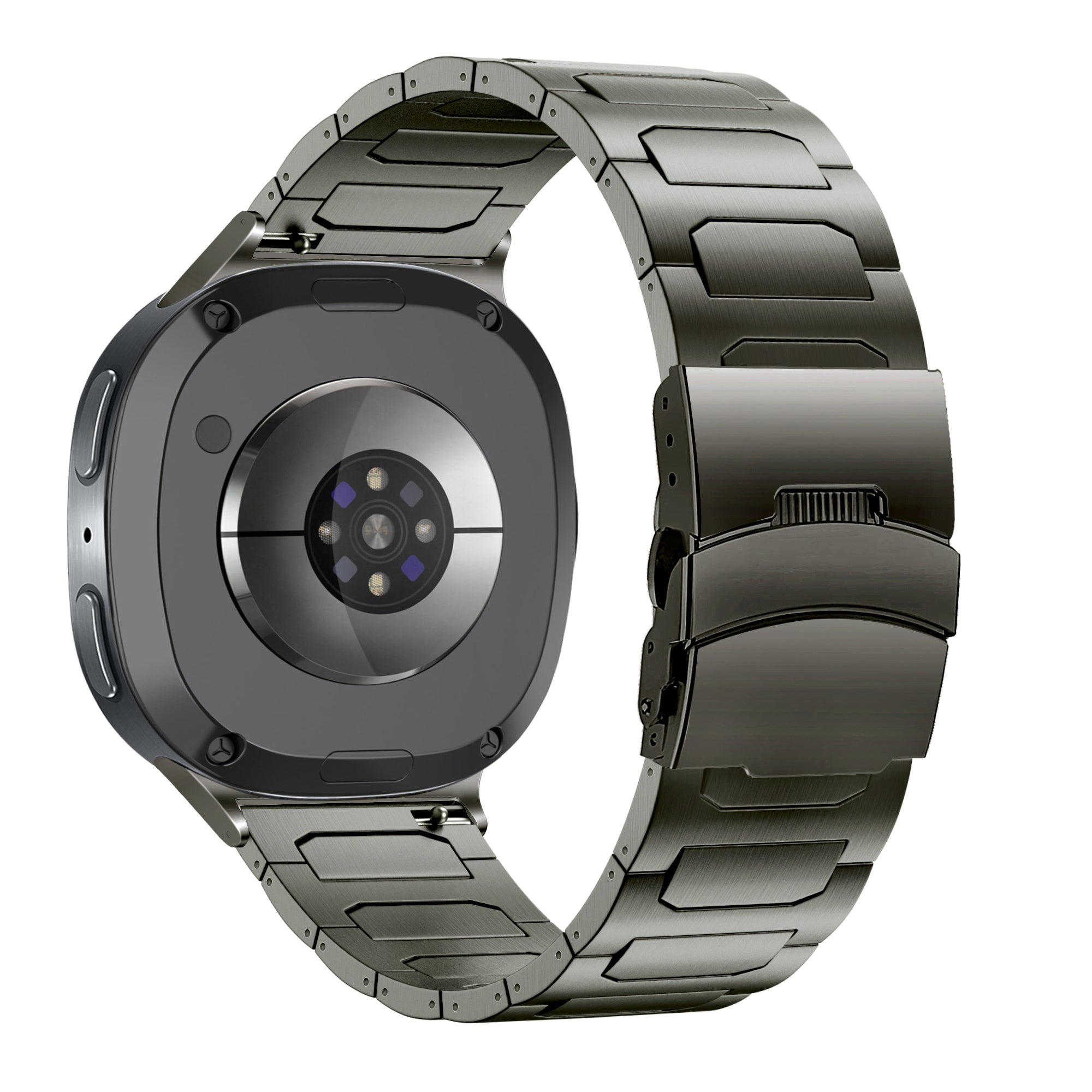 Bandz Samsung Galaxy Watch 8 - 40mm titanium band 'Deluxe' (grafiet)