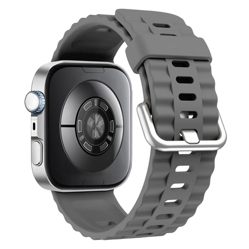 Huawei Watch Fit 4 siliconen classic bandje (donkergrijs)