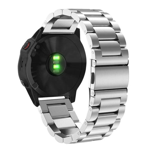 Garmin Tactix 7 Pro Steel Strap (Silver)