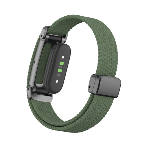 Fitbit Air Braided Strap with D-Buckle (Army Green)