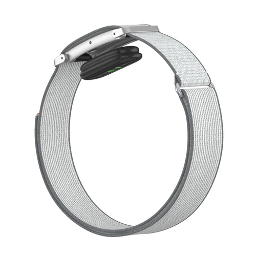 Fitbit Air biceps nylon band (grijs/wit)