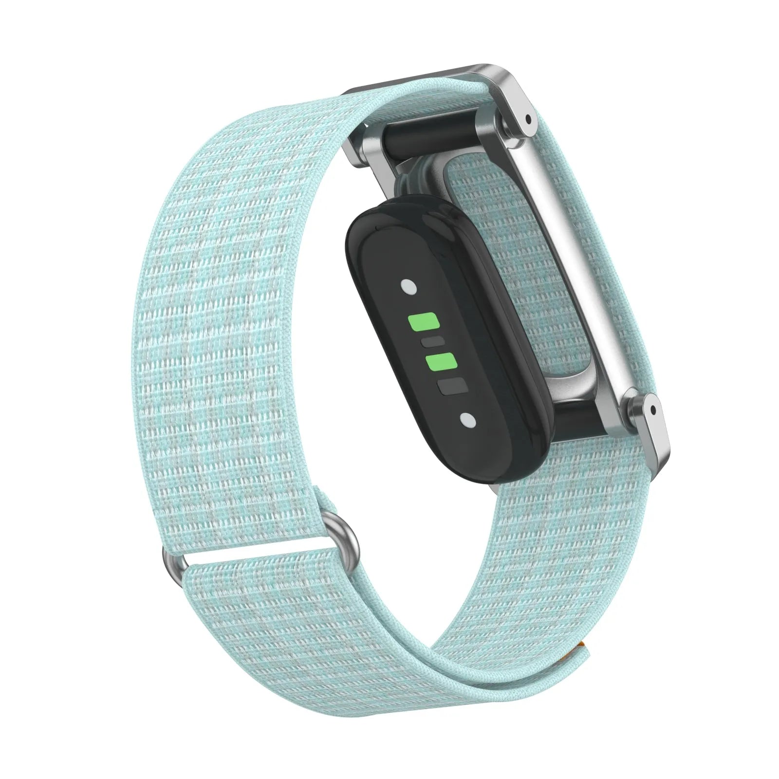 Fitbit Air nylon band met frame (licht cyaan)