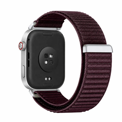 Xiaomi Smart Band 10 Pro wave nylon bandje (plum)