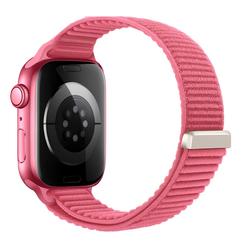 Apple Watch Ultra wave nylon bandje (watermeloen)
