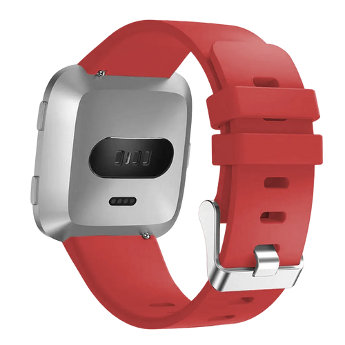 Fitbit Versa (2) siliconen bandje (rood)