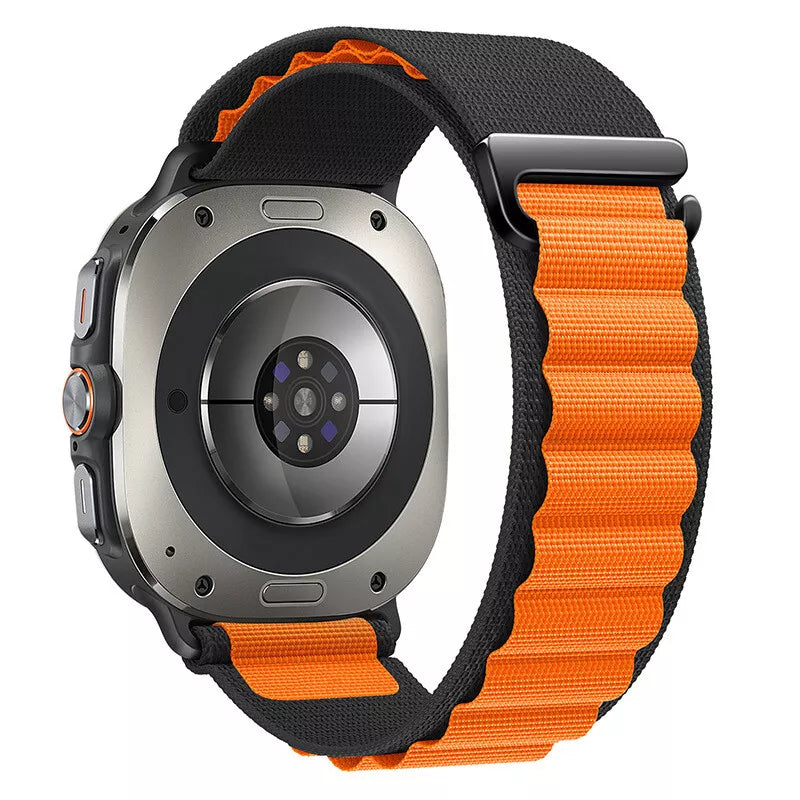 Samsung Galaxy Watch Ultra Alpine band (zwart/oranje)