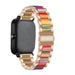 Xiaomi Amazfit GTS 2 stalen resin band (rosé goud/kleurrijk)