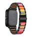 Amazfit GTS 3 stalen resin band (zwart/kleurrijk)