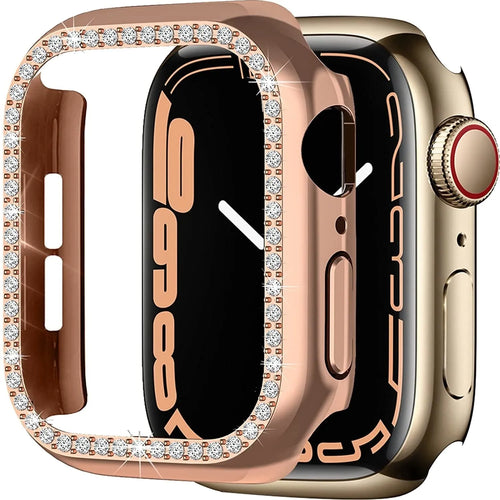 Smart Diamond Watch Apple Watch chain diamond band - roségoud