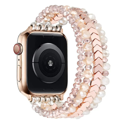 Apple Watch kralen bandje (roségoud)