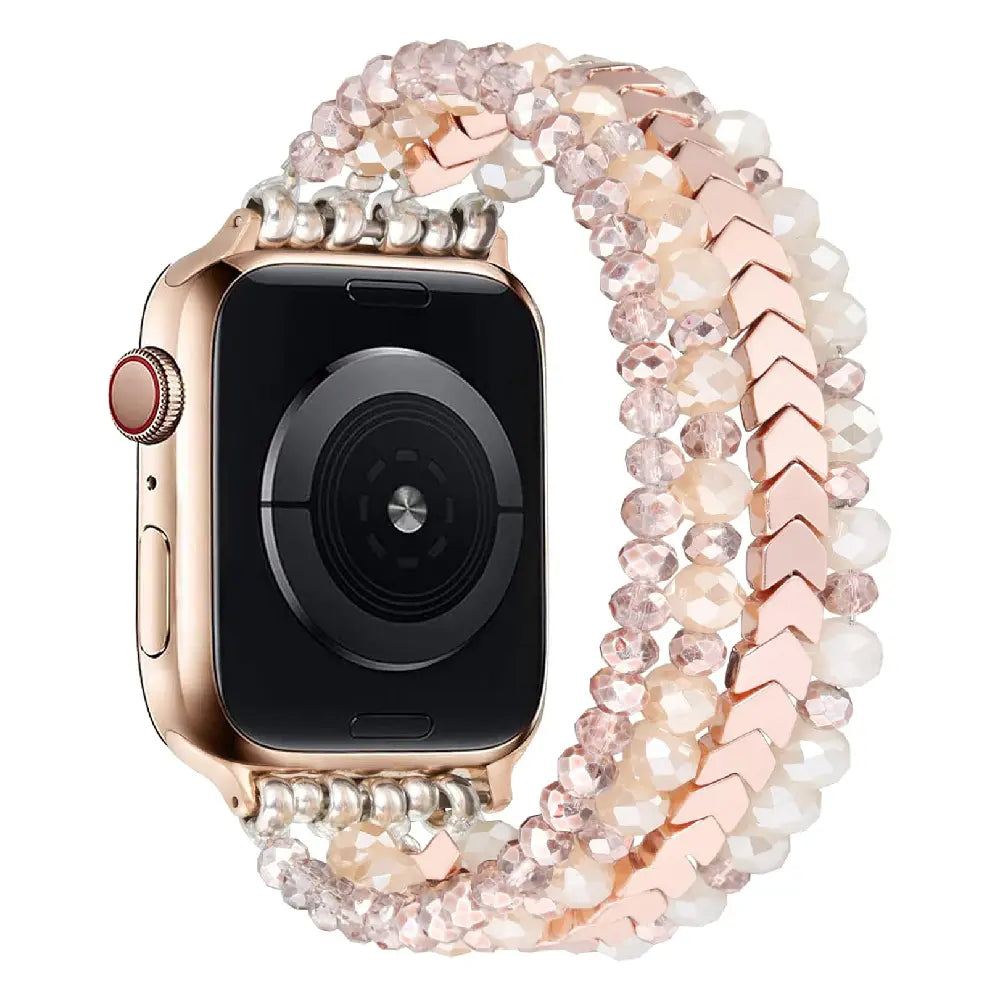 Apple Watch kralen bandje (roségoud)